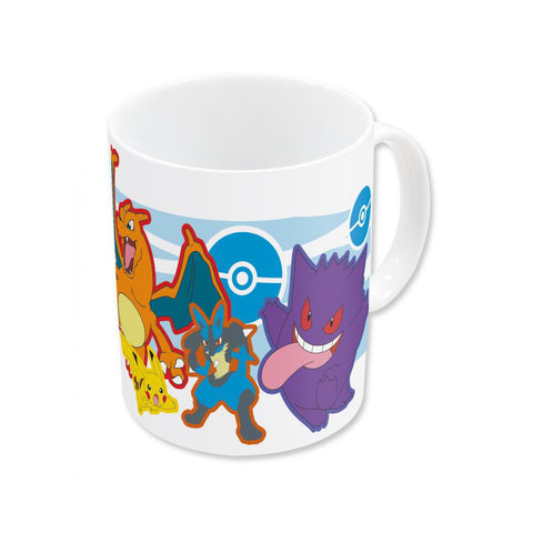 Pokémon Meisterliga Tasse - Coole Pokémon Grafik, 325 ml Fassungsvermögen