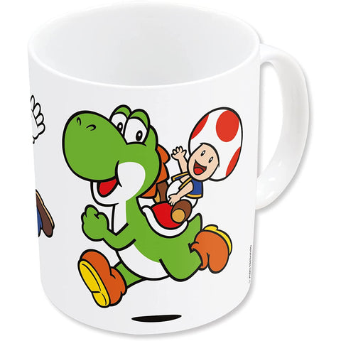 Super Mario Friends Tasse - Große Tasse mit coolen Rundum-Print