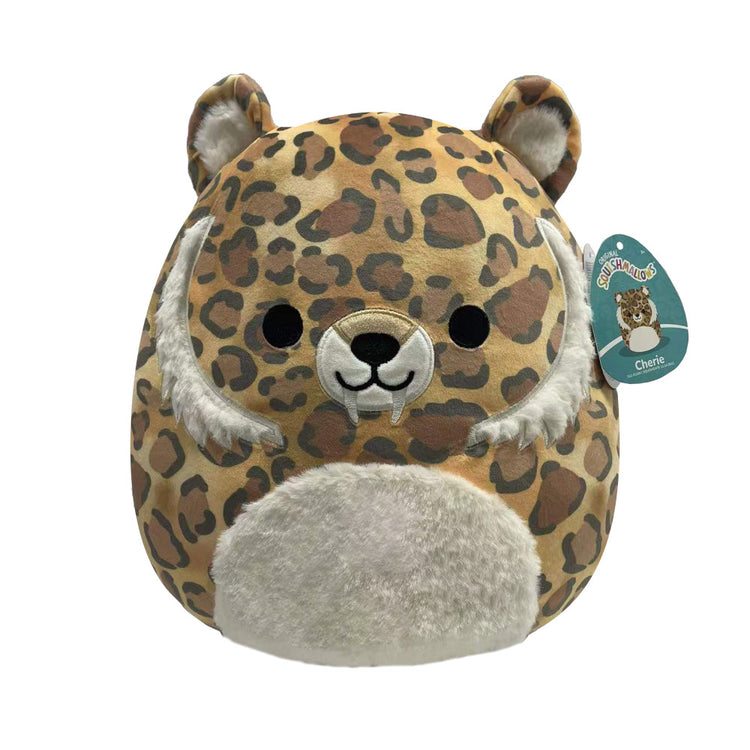 Squishmallows Cherie Säbelzahntiger 30cm Kuscheltier - Superknautschiges Spielzeug für Kinder