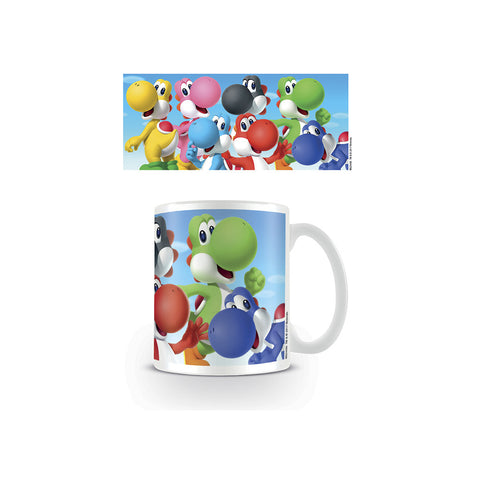 Yoshis Tasse - Super Mario Yoshi Motiv, 315 ml Keramiktasse