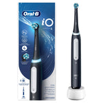 Oral-B iO Series 4 Elektrische Zahnbürste Matt Black - Revolutionäre magnetische Reinigungstechnologie