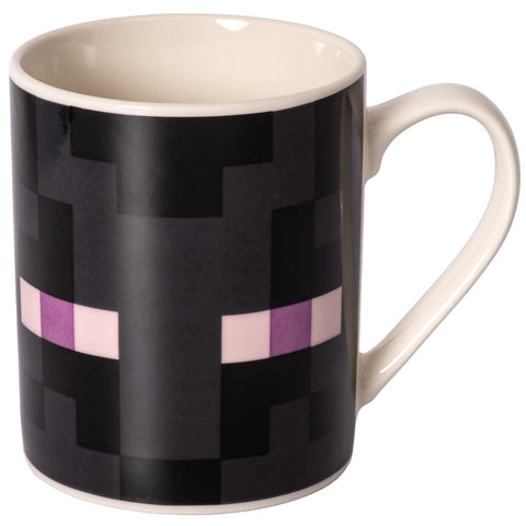 Tasse Minecraft Enderman: Mikrowellen- und spülmaschinengeeignet, ca. 325 ml, Minecraft Motiv, Highlight für jede Sammlung