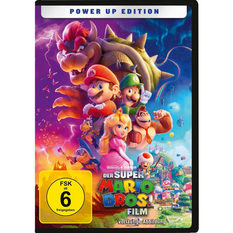 Super Mario Bros. Film DVD: Animation & Komödie | FSK 6, 89 Minuten, USA 2023