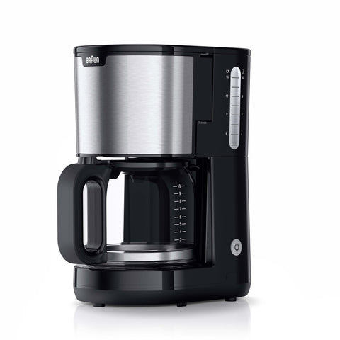 BRAUN Filterkaffeemaschine KF1500BK PurShine - Perfekter Kaffeegenuss