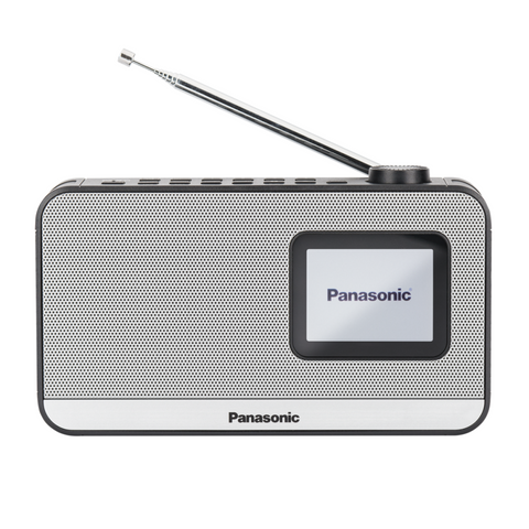 Panasonic DAB+ Radio RF-D15EG-K - Kompaktes Bluetooth Radio mit Farbdisplay