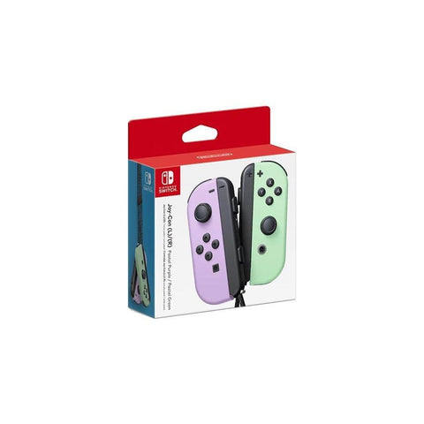 Nintendo Switch Joy-Con 2er-Set pastell-lila und pastell-grün - Ergonomisches Design, HD-Vibration, Bewegungssteuerung