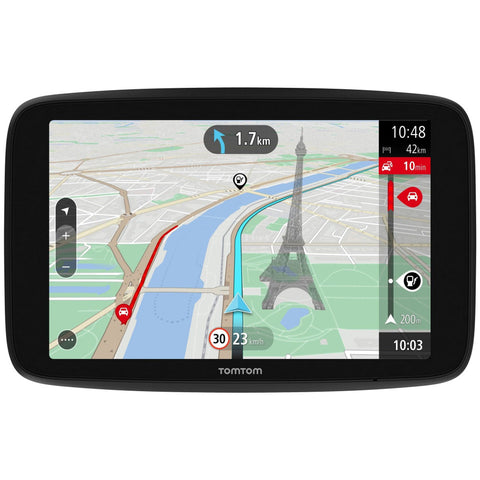 TOMTOM Go Navigator 6 Navigationsgerät - Großes 6-Zoll-Display, TomTom Traffic & Wi-Fi-Updates