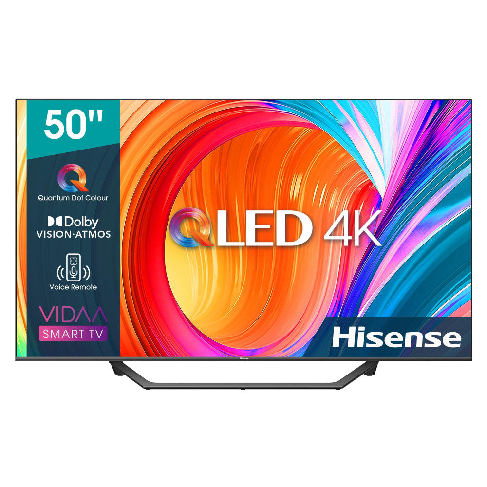 HISENSE 50A7HQ QLED TV - Brillante 50 Zoll 4K Ultra HD Fernseher