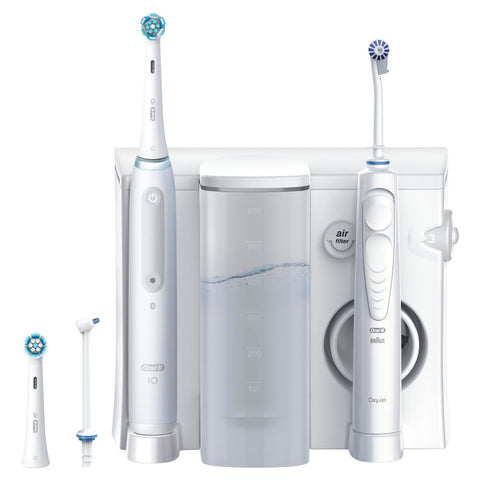 Oral-B Zahnpflegesystem Oxyjet + iO4: Professionelle Munddusche mit iO-Technologie