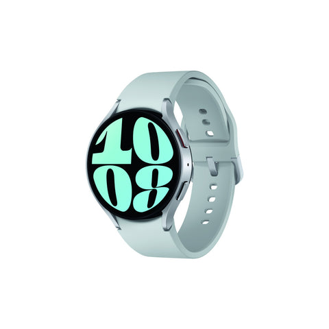 Samsung Galaxy Watch6 44mm Silver Smartwatch - Sportliches Design mit vielseitigen Gesundheitsfunktionen