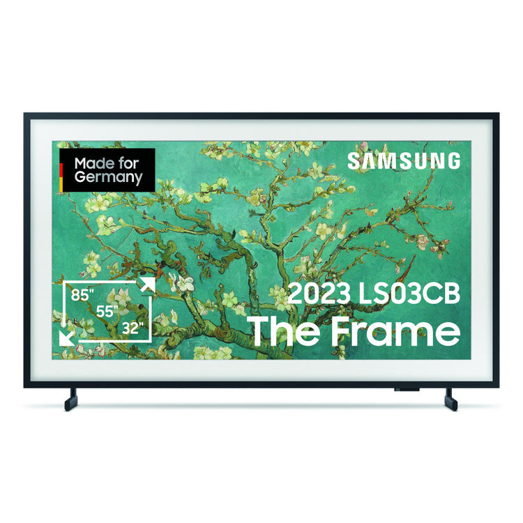 Samsung The Frame GQ32LS03CBUXZG - 32 Zoll QLED TV mit Full HD, HDR 10+, Smart TV, Sprachsteuerung & DLNA