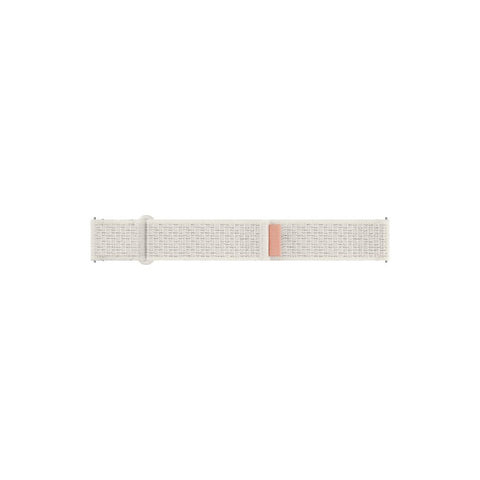 Samsung Galaxy Watch6 Fabric Band Slim (S/M) - Sand | Nylon Stoffband | Klettverschluss | One Click Mechanismus