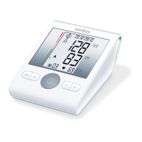 SANITAS SBM 22 Oberarm-Blutdruckmessgerät mit Arrhythmie-Erkennung