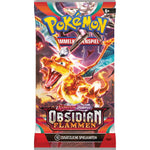 Pokémon Karmesin & Purpur Obsidian Flammen Booster - 10 Karten, Code-Karte - Sammelkartenspiel