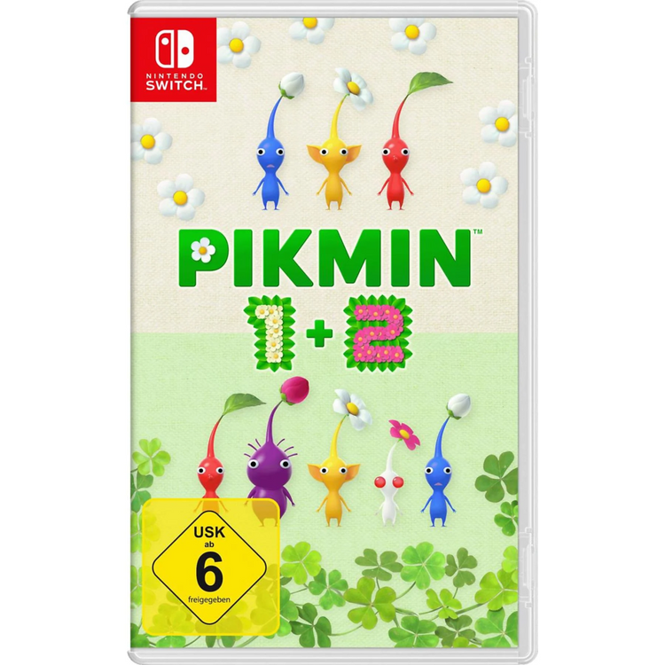 Nintendo Switch Pikmin 1 + 2 Spiel - Charmante Strategieabenteuer für die ganze Familie