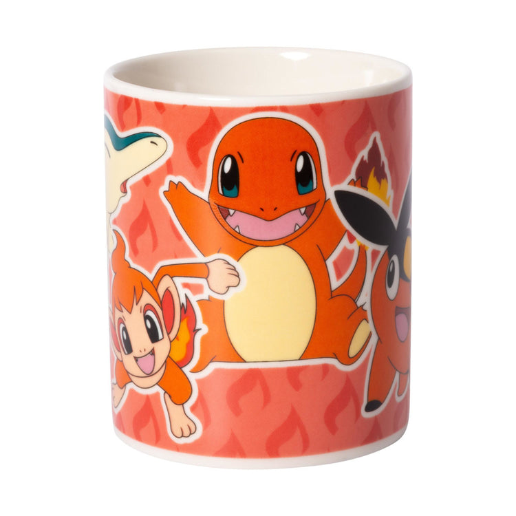 Pokémon Feuerpokémon Tasse 325 ml mikrowellen- & spülmaschinengeeignet - Perfektes Geschenk