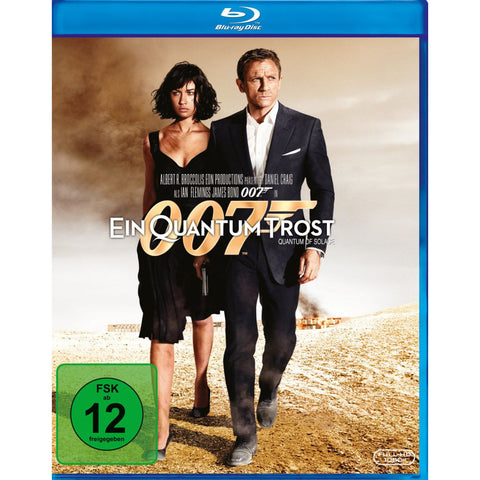 Blu-ray James Bond - Ein Quantum Trost: Actionfilm auf Blu-ray aus Großbritannien 2008