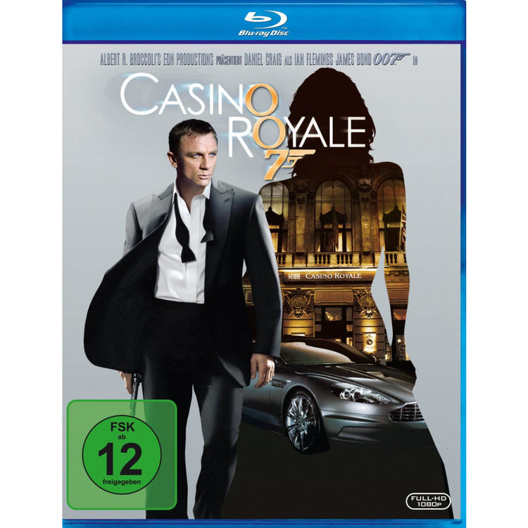 Blu-ray James Bond - Casino Royale | Actionfilm FSK 12 | Daniel Craig | Martin Campbell Regie