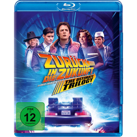 Blu-ray Zurück in die Zukunft - Trilogie (Remastered) | Science Fiction Komödie | FSK 12 | Bonusfeatures