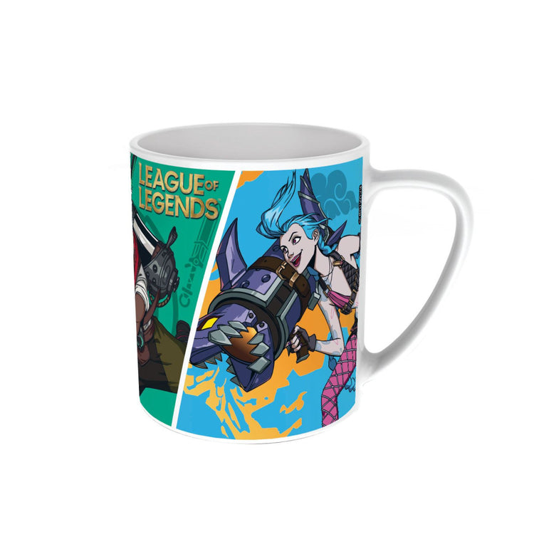 League of Legends Tasse mit Vi, Ekko & Jinx - 325ml Keramik Must-Have