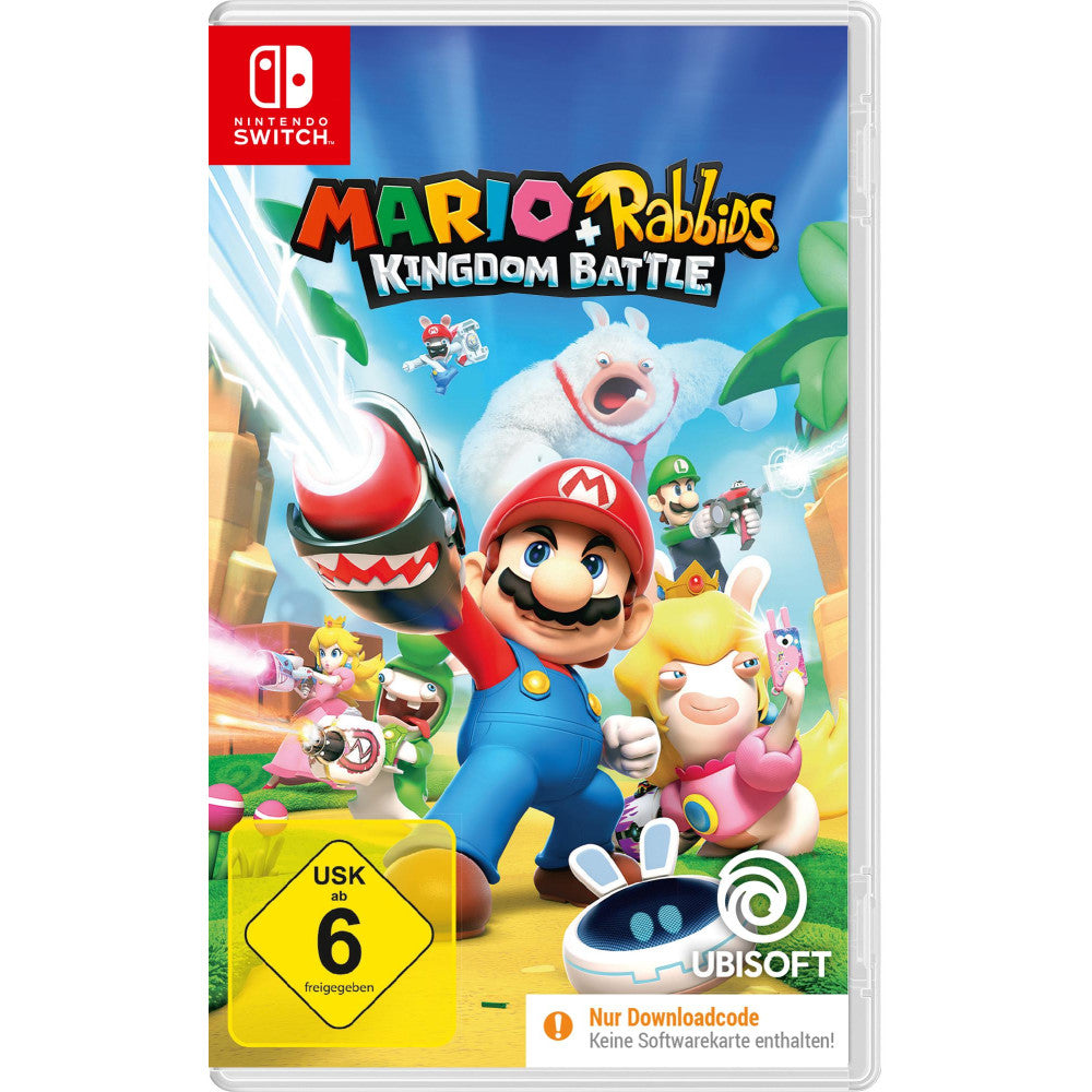 Nintendo Mario & Rabbids Kingdom Battle Switch-Spiel | Action & Taktik | Freigegeben ab 6 | Deutsch, Englisch, Spanisch, Französisch, Italienisch