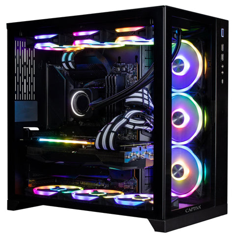 Captiva Highend Gaming I71-814: Gaming-PC Schwarz, Intel Core i9-12900KF, RTX 4080 16GB, 64GB, 2TB M.2 SSD