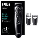 Braun BT3410 Barttrimmer - Präzisions-Trimmer für perfektes Styling