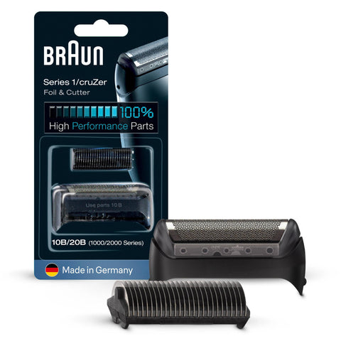 BRAUN Series 1 10B Scherkopfkassette Kombipack - Deutsche Qualität für wie-neu-Rasierer