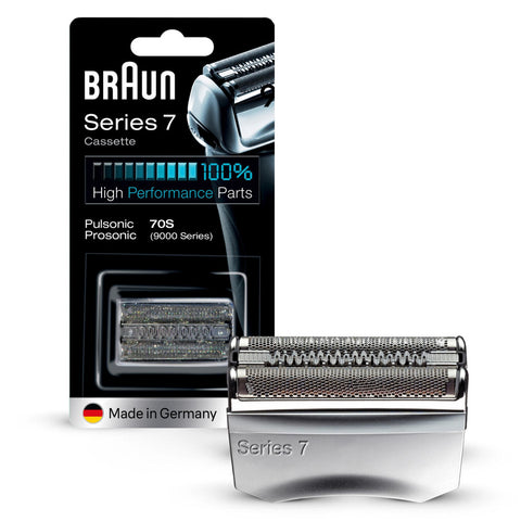 BRAUN Series 7 70S Scherkopfkassette silber - Hochwertige Rasurpflege