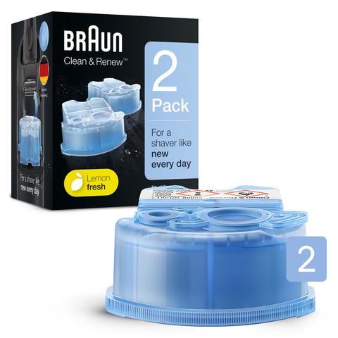 BRAUN Clean & Renew Ersatzkartuschen: Gründliche Reinigung & pflegende Öle