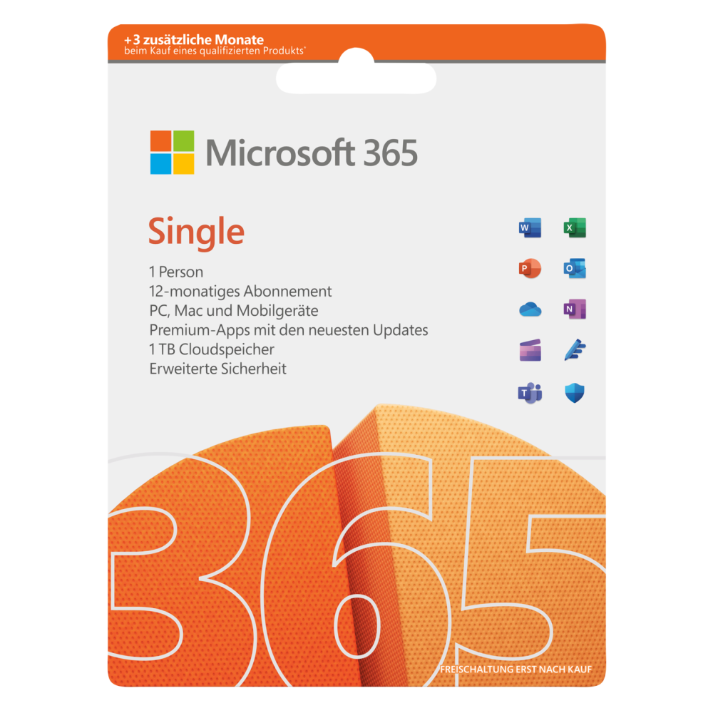 Microsoft Office 365 Single Extra Time 15 Monate - Neueste Updates und Features