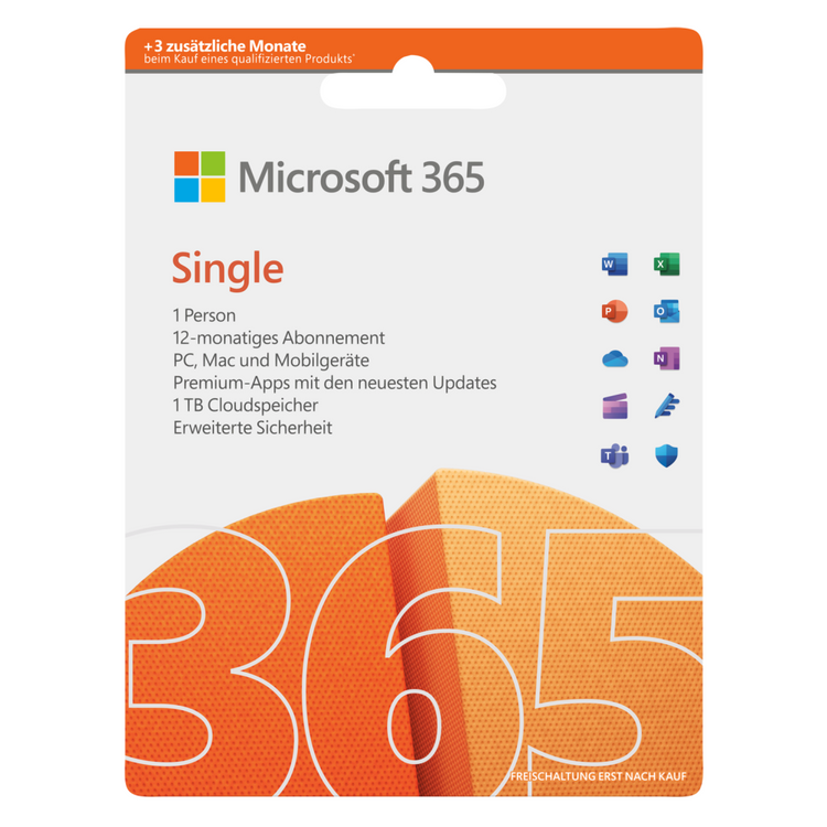 Microsoft Office 365 Single Extra Time 15 Monate - Neueste Updates und Features