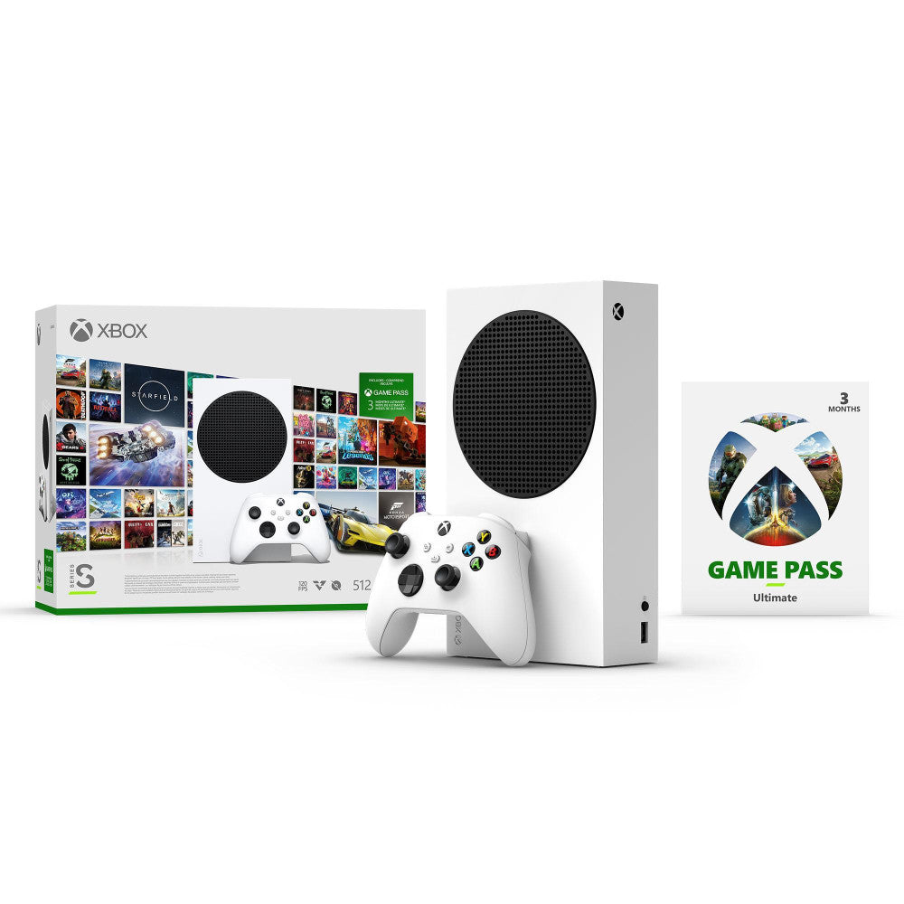 Xbox Series S 512 GB + 3 Monatige Game Pass Ultimate Mitgliedschaft