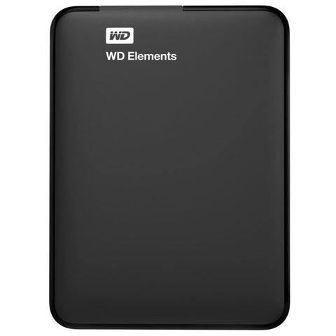 WD Elements Portable 4 TB USB 3.0 Schwarz (00184860) HDD - Kompakte 2,5 Zoll Speicherfestplatte