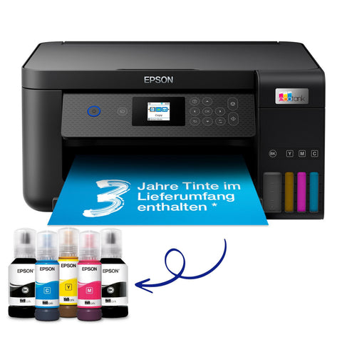 Epson EcoTank ET-2850 - Wi-Fi-Tintentankdrucker für bis zu 3 Jahre Tinte
