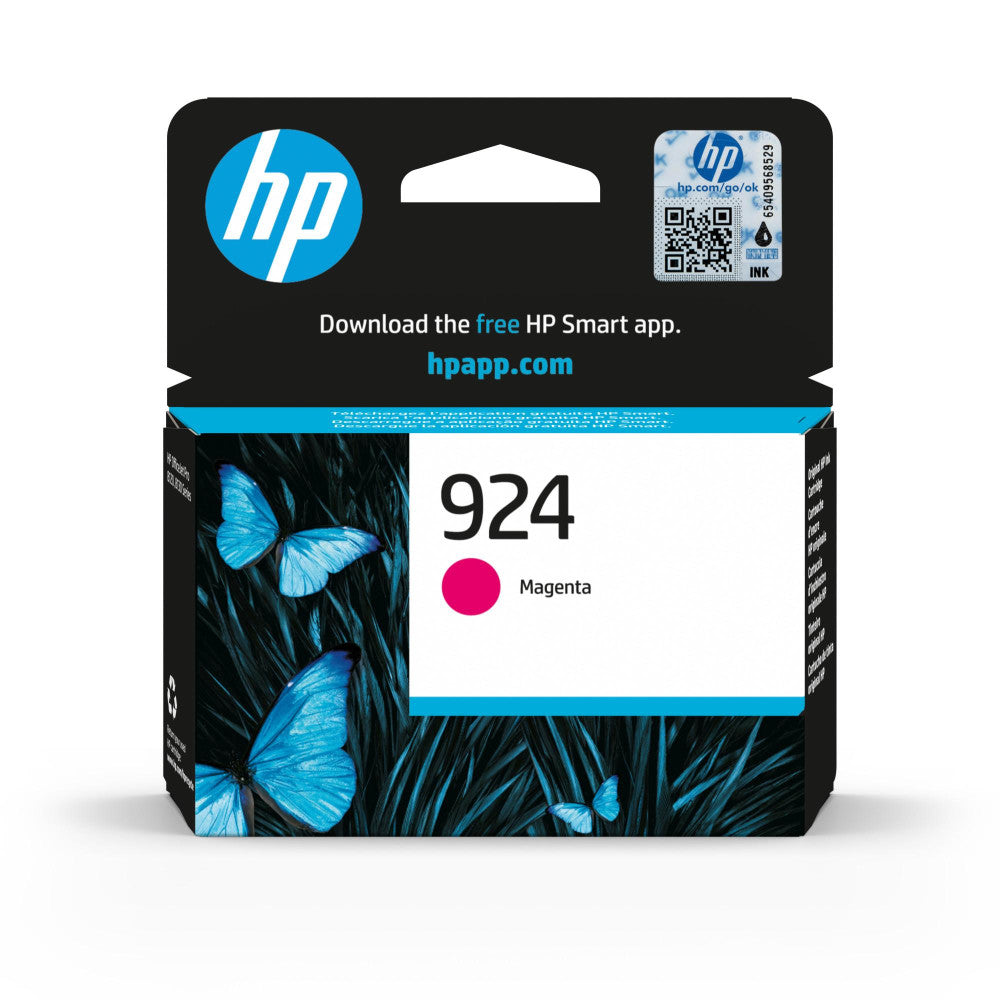 HP Nr. 924 Magenta Druckerpatrone - Original HP, 400 Seiten - Brillante Magenta-Töne