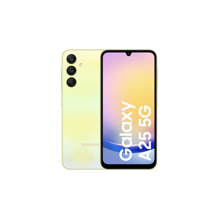 Samsung Galaxy A25 5G Yellow - 128GB Smartphone mit 120Hz Display und Triple-Kamera