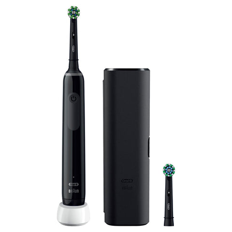 Oral-B Pro Series 3 Elektrische Zahnbürste Black Edition - Runde 3in1 Technologie