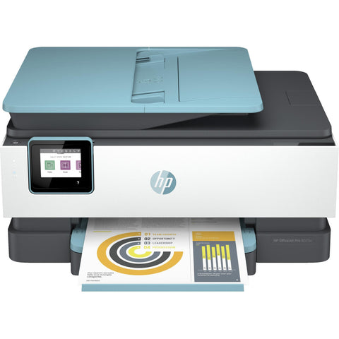 HP OfficeJet Pro 8025e All-in-One-Farbdrucker - Drucken, Kopieren, Scannen, Faxen - Wi-Fi Direct, Beidseitiger Druck, 4800 x 1200 dpi
