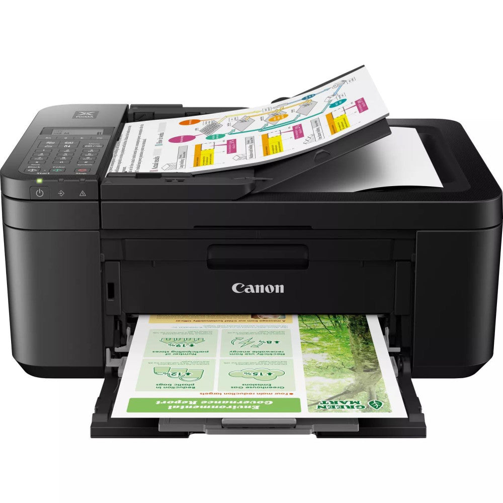 CANON PIXMA TR4750i WLAN-Farb-Multifunktionsfotodrucker - Drucken, Kopieren, Scannen, Faxen - WLAN, USB-B, 4800 x 1200 dpi - Duplexdruck, Randlosdruck