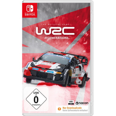 WRC Generations Nintendo Switch-Spiel | Rennspiel mit Altersfreigabe | Nintendo Switch Racer