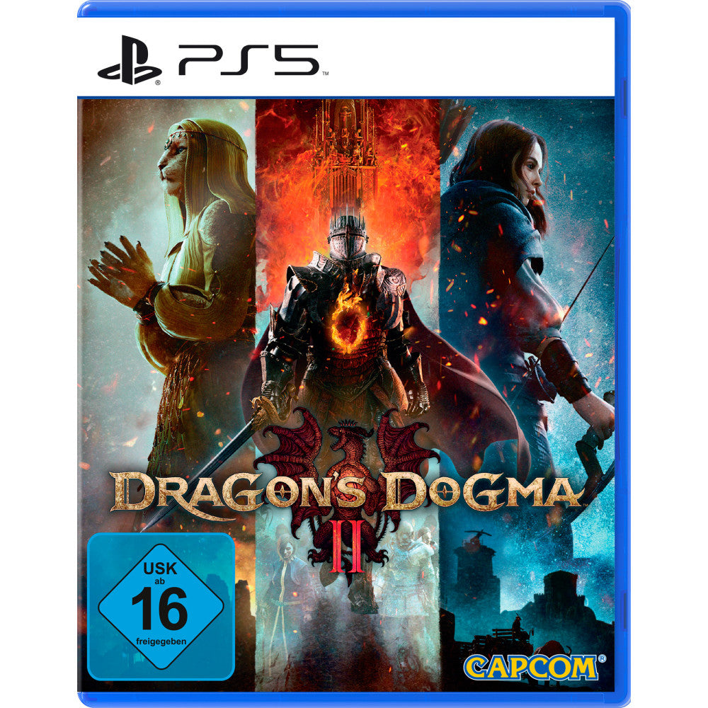 Dragon's Dogma 2 PS5-Spiel: Rollenspiel Blu-ray für Spieler ab 16 Jahren