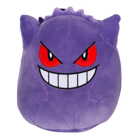 Pokémon Squishmallows Gengar #2 25cm Kuscheltier - Authentisches Design, leicht zu reinigen