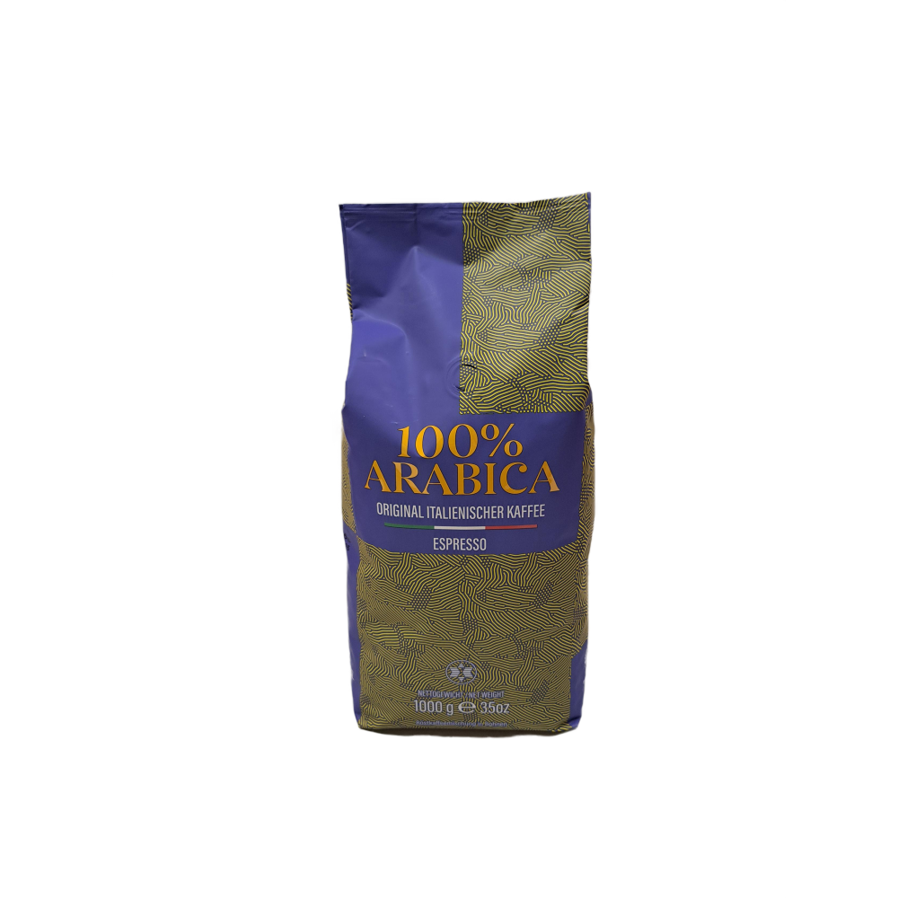 Caffè Espresso 100% Arabica Exklusiv 1 kg - Premium Kaffee für Espresso, Kaffee oder Cappuccino