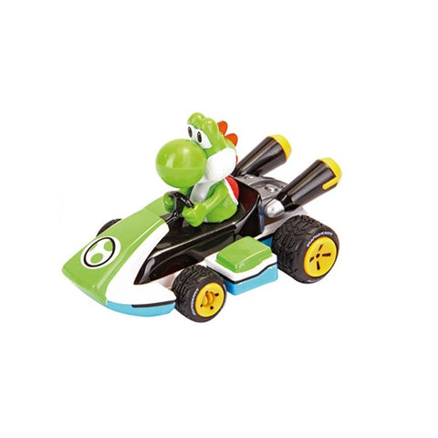 Carrera Mario Kart 8 - Yoshi Modellauto - Maßstab 1:43, Pull-Back-Funktion