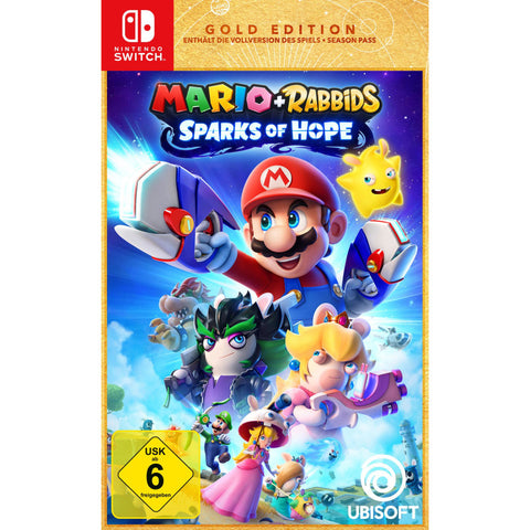 Mario + Rabbids® Sparks of Hope Gold Edition Nintendo Switch-Spiel - Strategisches Abenteuer ab 6 Jahren