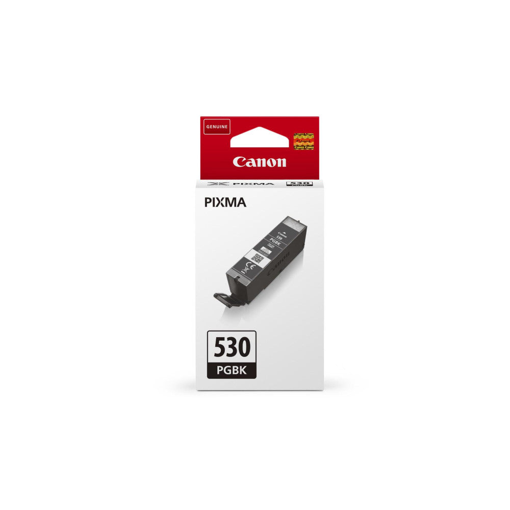 CANON PGI-530 PGBK Druckerpatrone Schwarz - Pigmenttinte für klare Drucke - 400 Seiten - PIXMA TS8750, TS8751