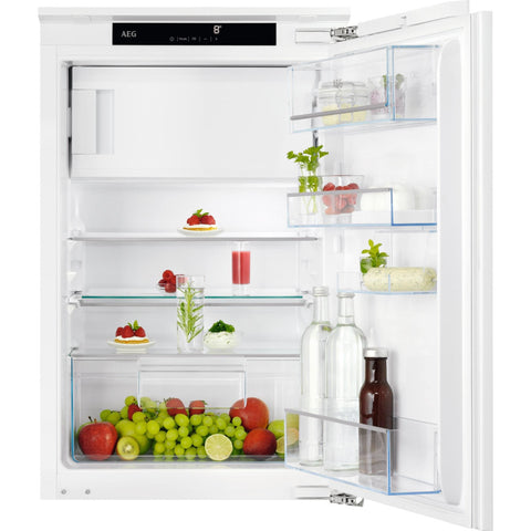 AEG TSF5O881DF Serie 5000 Einbaukühlschrank mit Gefrierfach - Energiesparend, FROSTMATIC, COOLMATIC - 118 l