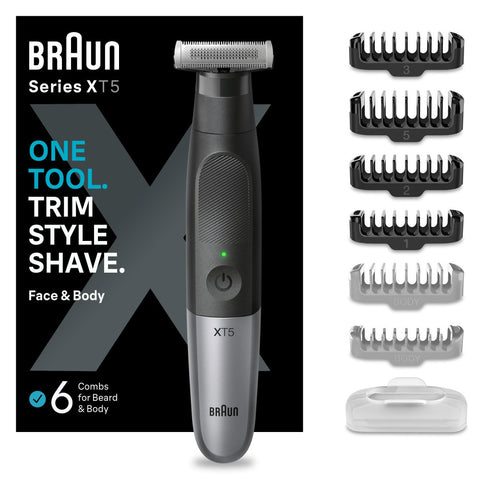 **Braun Bartschneider Series X XT5200 - Perfektes Trimmen und Stylen für Männer**