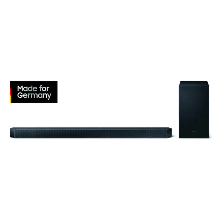 SAMSUNG Soundbar mit Subwoofer HW-Q710GD - 3.1.2-Kanal-Surround-Sound mit Alexa, Dolby Atmos und DTS:X - Raumoptimierter Sound